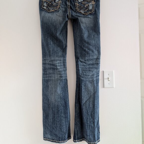 Silver jeans mid rise AIKO boot cup - Picture 11 of 11